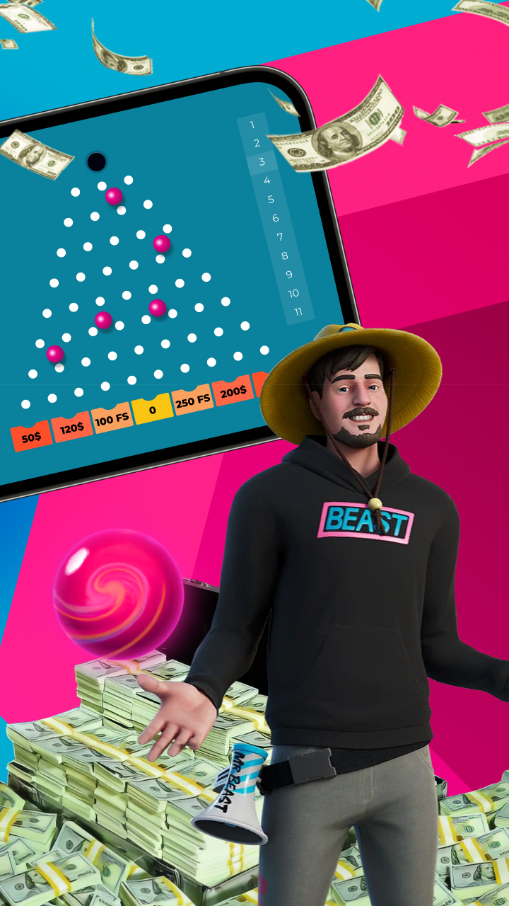 mr beast casino plinko